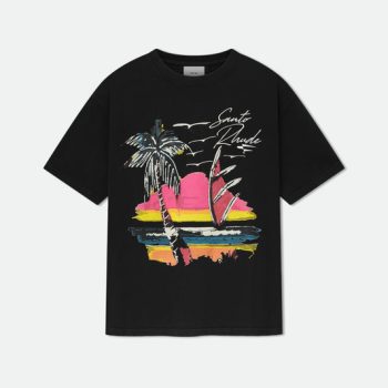 RHPS25TT04012_SAINT-RHUDE_TEE-VTG_BLACK_1